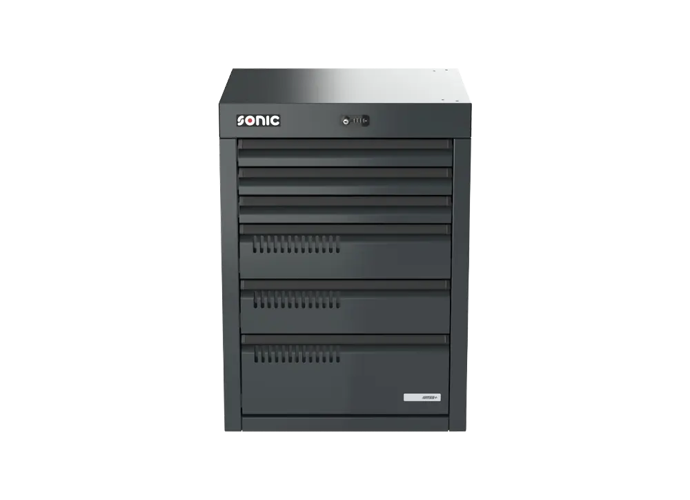MSS+ atvilktņu skapis ar 6 atvilktnēm 720 mm (5072002, SONIC)