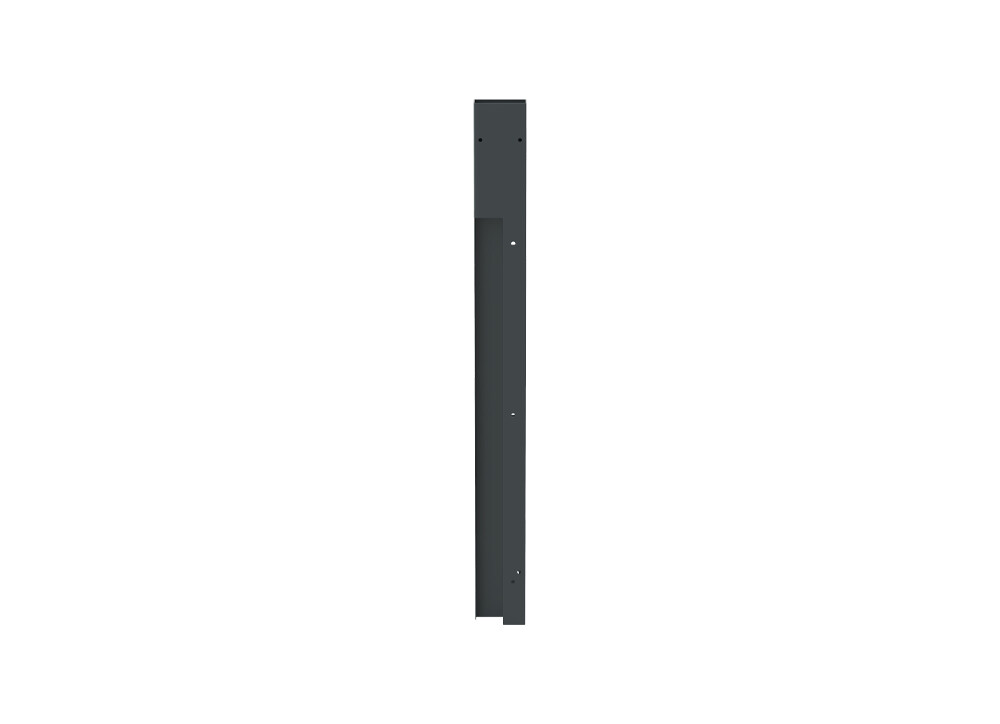 MSS+ right post portable cabinet 100x50x1016mm 