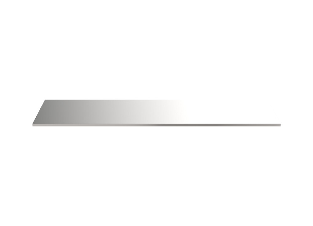 MSS+ stainless steel worktop 1781x650x20mm