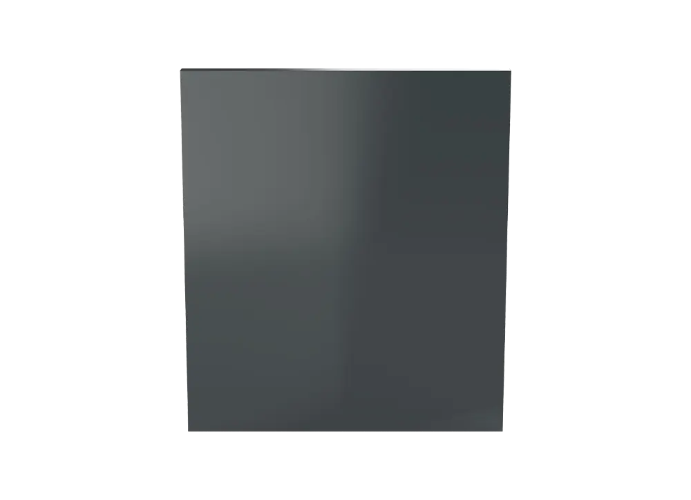 MSS+ non perforated corner back panel 959x1104mm (5999934, SONIC)