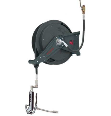 [327-12] Reel for supply of consistent grease open type with gun EUROLUBE [327-12]