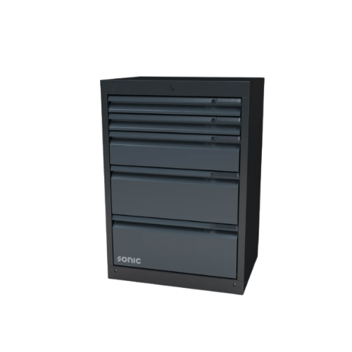 NEXT MSS drawer cabinet with 5 drawers 674 mm (47951, SONIC)