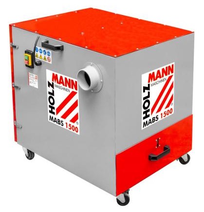 Metal dust extraction unit MABS1500 (MABS1500_230V, HOLZMANN)