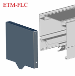 Bėginės sistemos bėgio aklė ETM-FLC CORAL AUTOTIVE EQUIPMENT 