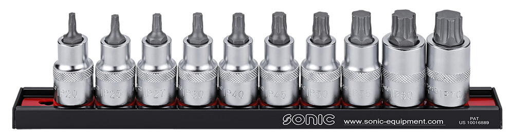 Sonic TX Plus galvučių rinkinys 10 vnt. ant bėgelio 301009