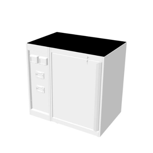 Įbrėžimams atsparus 90 cm stalviršis, Keen Space (WB-B09)