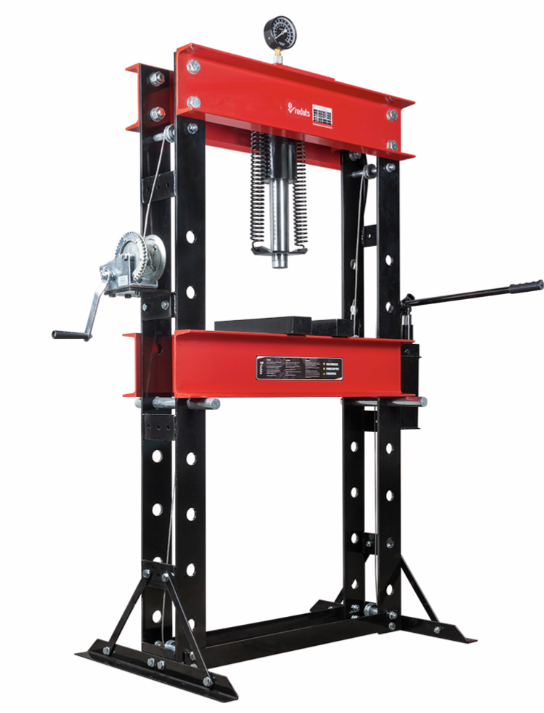 REDATS H-390 dvigubo veikimo hidraulinis presas 50T (07-05-69, REDATS)