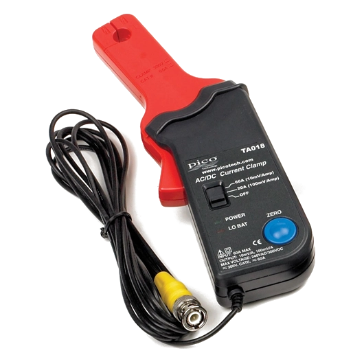 Current clamp 60 A DC with BNC connector (PP264) (TA018, PICO)
