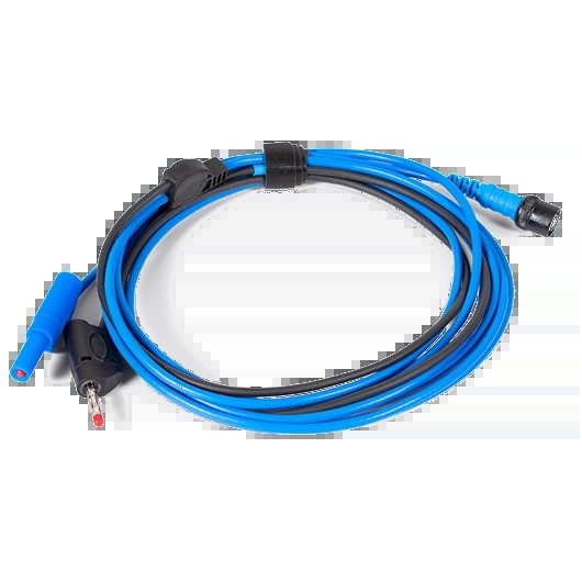 Premium mērvads BNC–4 mm, 3 m, zils, ar pastāvīgu zemējumu (TA125, PICO)