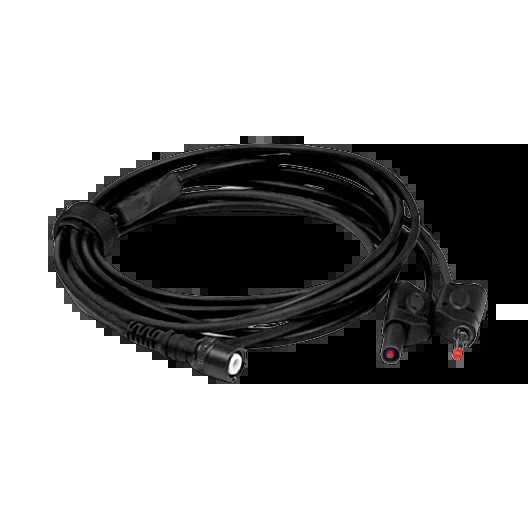 Premium mērvads BNC–4 mm, 3 m, melns, ar pastāvīgu zemējumu (TA472, PICO)