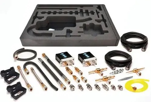 Dual WPS500X pressure transducer maxi kit in a foam insert (PQ042, PICO)