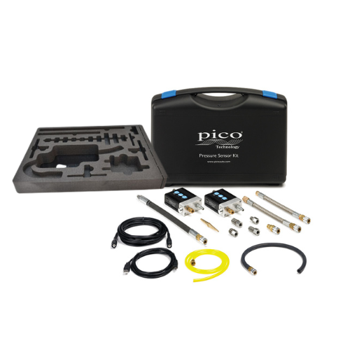 Divu WPS500X spiediena devēju komplekts ar pārnēsāšanas somu un putu ieliktni, Pico Technology (PQ063, PICO)