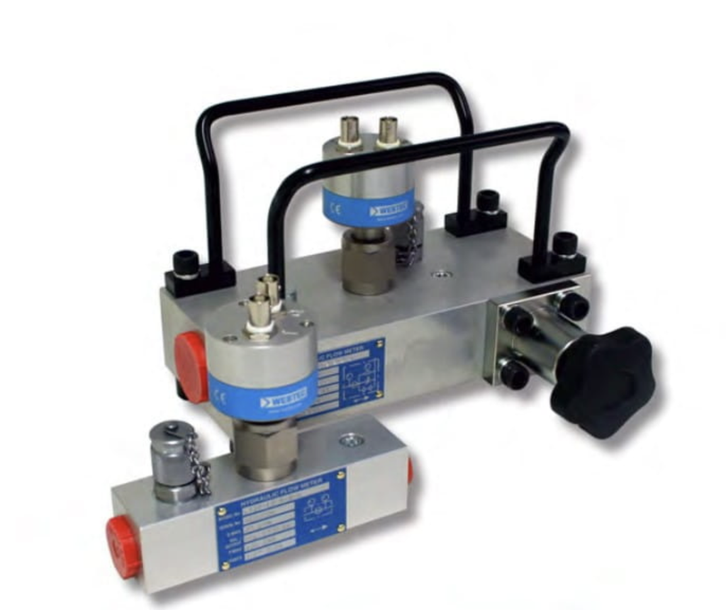 Hydraulic flowmeter 300 l/min (EU) (TA377, PICO)