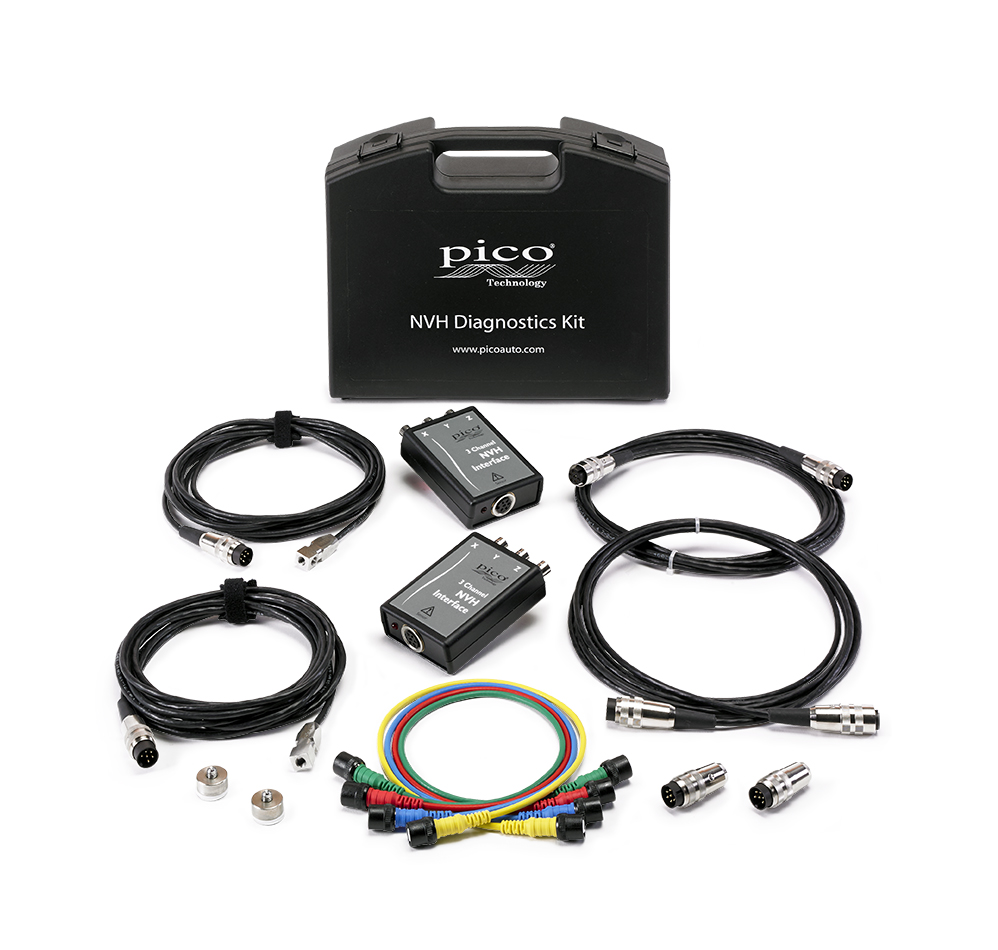 NVH Standard noise and vibration diagnostic kit in carry case (PQ129, PICO)