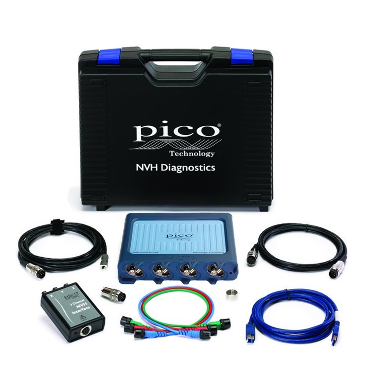 PicoScope 4425A NVH Essentials komplekts Starter ar oscilogrāfu, BNC, koferī (PQ266, PICO)