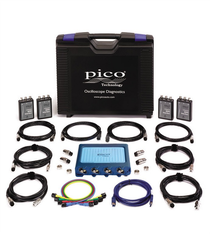 PicoScope 4425A NVH Essentials Advanced kit with oscilloscope, BNC, in carry case (PQ270, PICO)