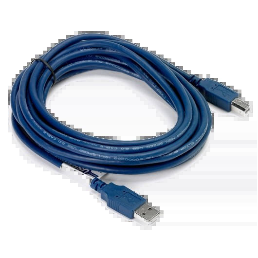 USB 2.0 cable for oscilloscope, 4.5 m, blue (MI121, PICO)