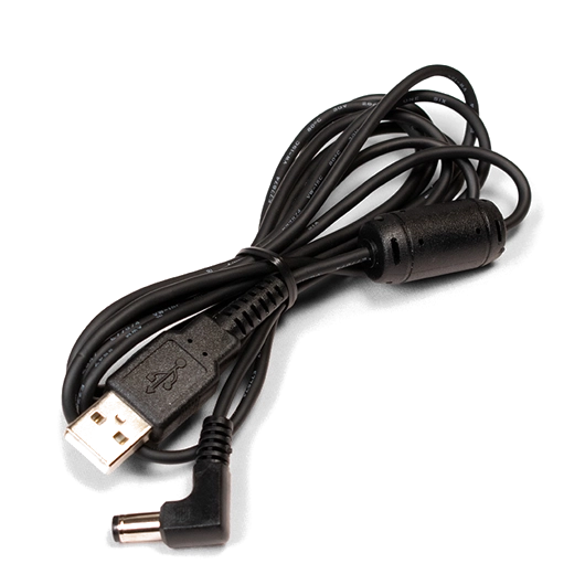 Barošanas vads USB A – leņķa DC spraudnis 5,5 / 2,1 mm, 2 m (TA531, PICO)
