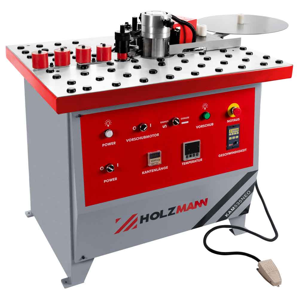 Pusautomātiskā maliņu līmēšanas mašīna (KAM535NEO_400V, HOLZMANN)