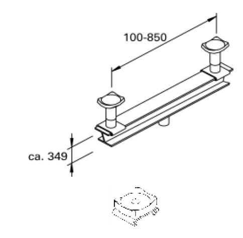 Auxiliary crossbeam for axle lift, BLITZ (3368, BLITZROTARY)