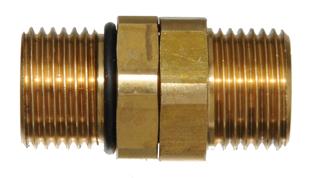 Chemical Swivel G1/2 in. (M) – G1/2 in. (M), Brass (3368519, EUROLUBE)