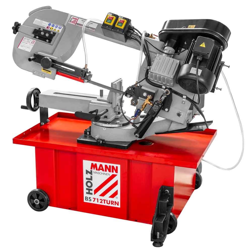 Juostinis metalo pjovimo pjūklas BS 712 TURN, 400 V (BS712TURN_400V, HOLZMANN)