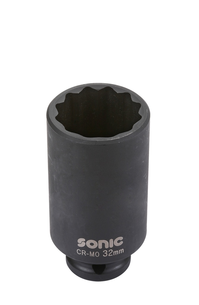 Sonic ilga smūginė galvutė 1/2" 30 mm 12-briaunė (3398530, SONIC)