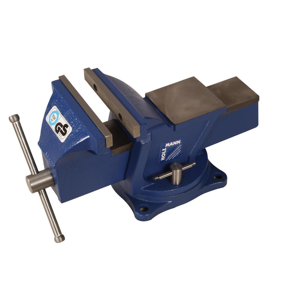 Bench vice with swivel base, 150 mm (WBS150N, HOLZMANN)