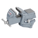 Bench vice with swivel base, 75 mm (WBS75, HOLZMANN)