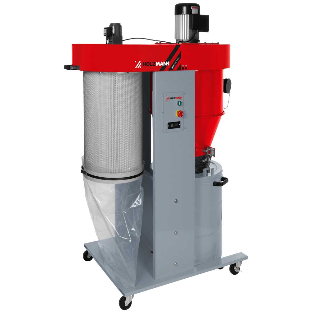 Cyclone dust collector (RLE1500_230V, HOLZMANN)