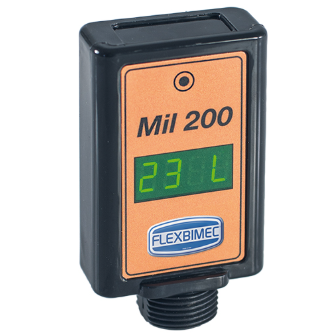 Digital ultrasonic drum fluid level meter, Flexbimec (8753, FLEXBIMEC)