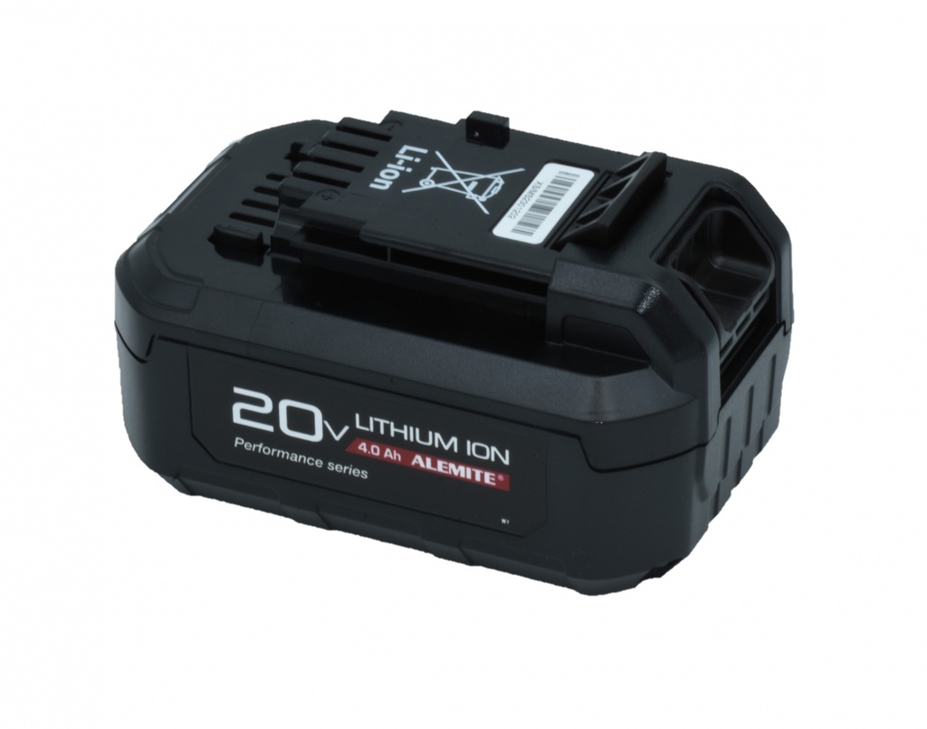 Ličio jonų akumuliatorius 20 V DC, 4,0 Ah (343521, EUROLUBE)