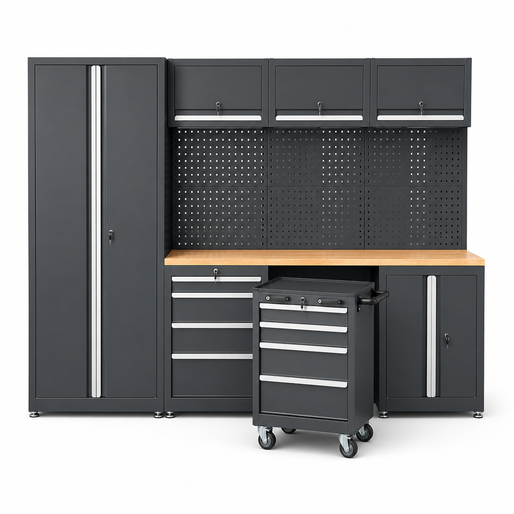 Cabinet set with trolley (AQ03BK, AUTOEQ)