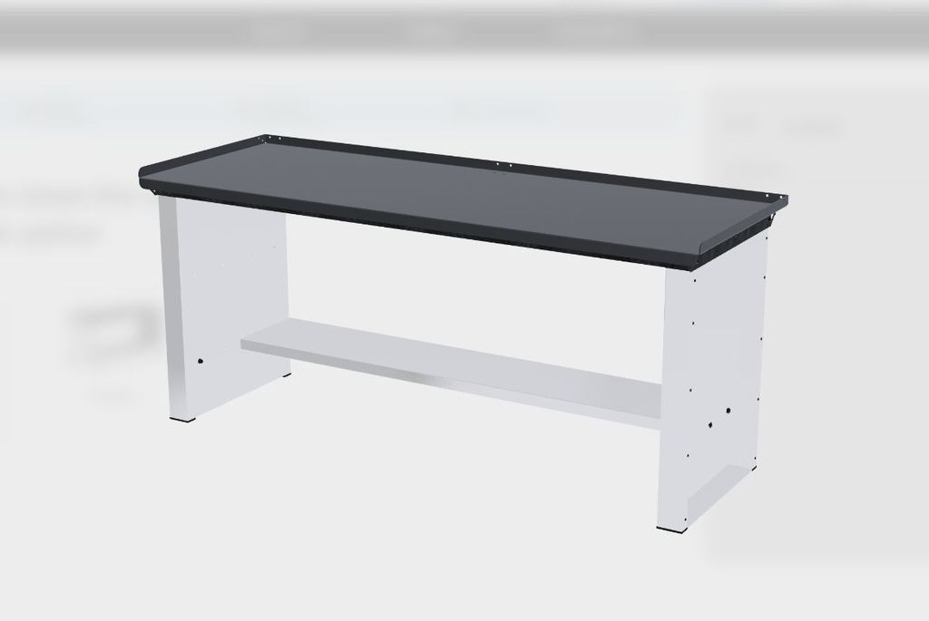 Heavy-duty workbench 2000 mm MONO (ELFA-200-A1M, FILCAR)