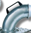 Elbow with handle (FL-100-CURVA, CORAL)