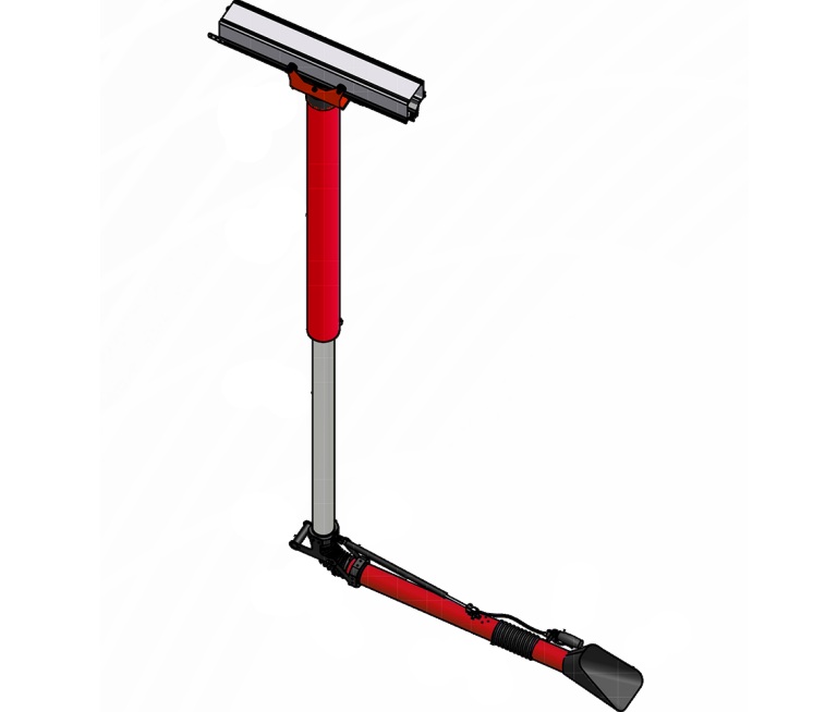 Telescopic exhaust extraction arm EASY TOUCH (EASY TOUCH, CORAL)