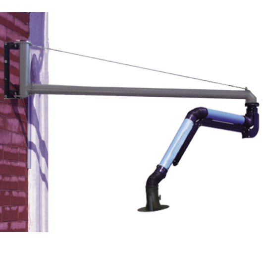 Adjustable exhaust extraction arm, 9000 mm, Ø200 mm (DYNAMIC-970, FILCAR)