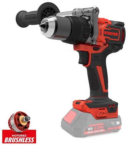 Cordless impact driver/drill 18V PBL 150 P L20 (1.2904, STAYER)