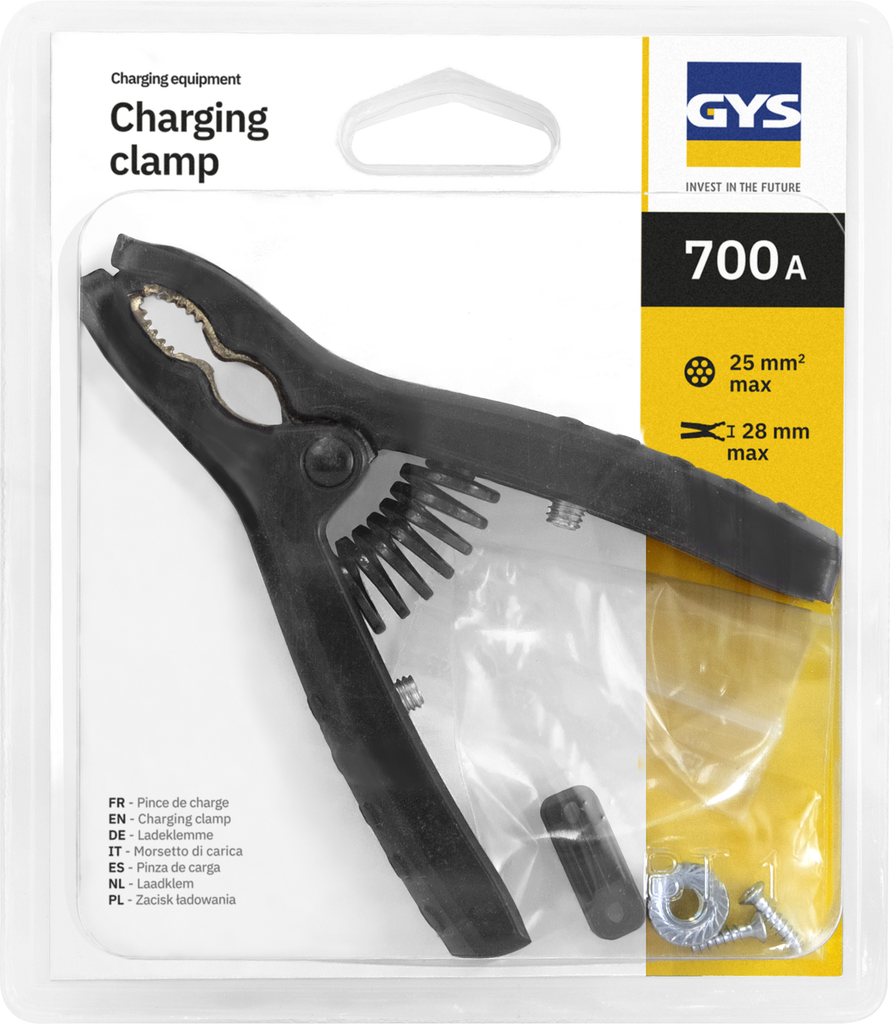 Izoliuotas gnybtas 700 A, juodas - lizdinė pakuotė (025776, GYS)