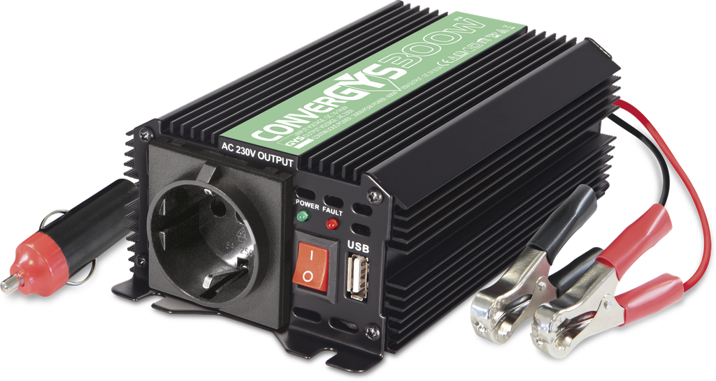 Sprieguma pārveidotājs (invertors) CONVERGYS 300W (027053, GYS)
