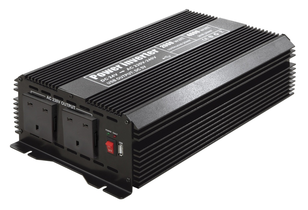 INVERTER MSW 82000 - 24V - 2000W - UK (027244, GYS)