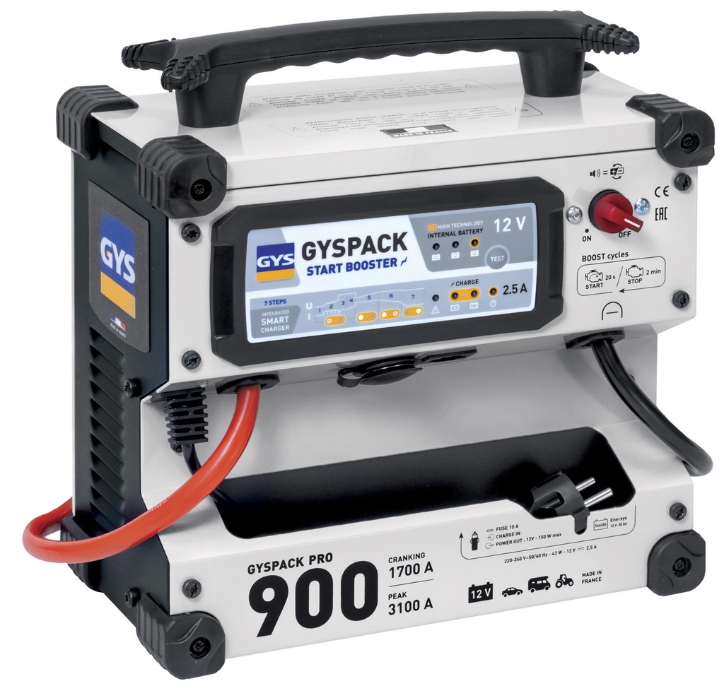 Palaišanas ierīce (booster) GYSPACK PRO 900 - (UK) (027954, GYS)