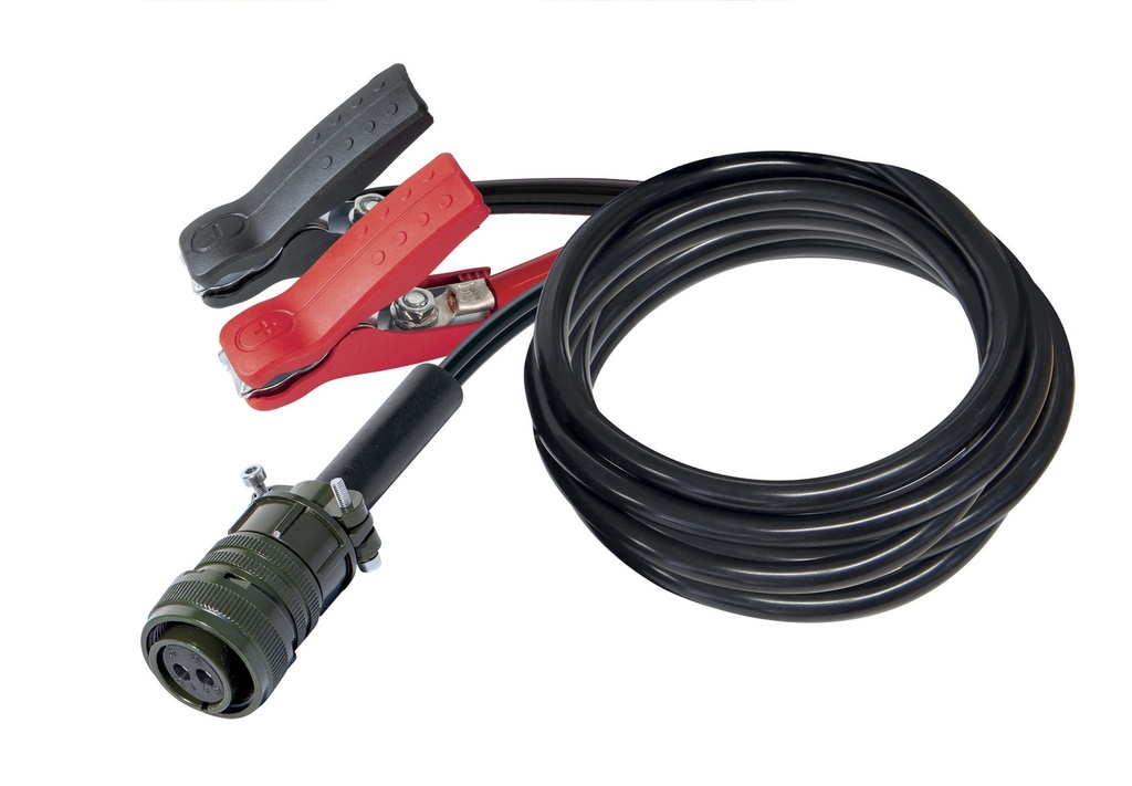 Charging / starting cables 5.0 m, 4 mm², with clamps, GYSFLASH XTREM (028760, GYS)