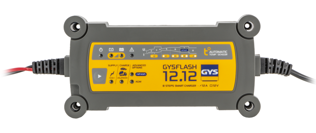 GYSFLASH 12.12 battery charger – UK (029552, GYS)