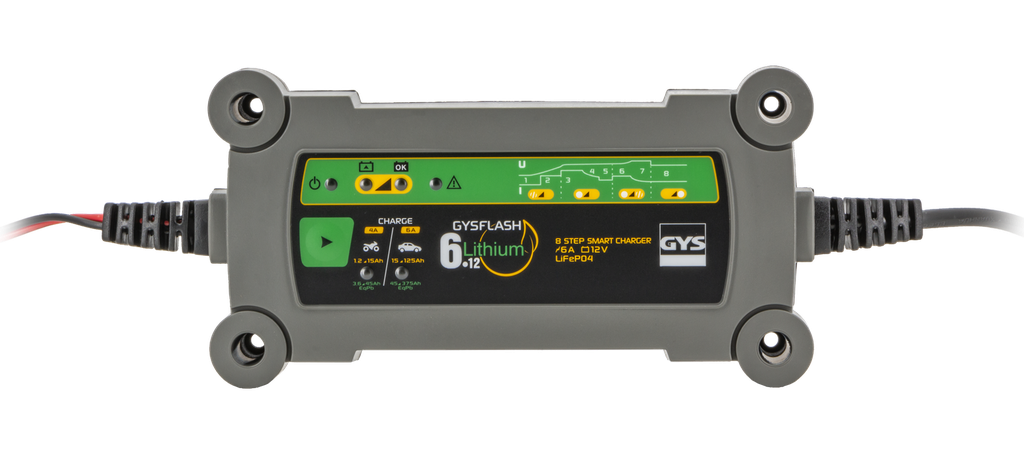 Battery charger GYSFLASH LITHIUM 6A (029729, GYS)