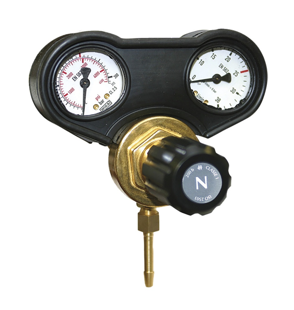 Gas regulator/flowmeter 30 l/min – NL (041615, GYS)
