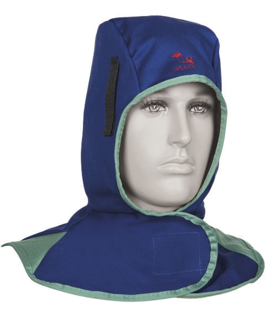 Fabric welding hood for head and neck protection (045224, GYS)