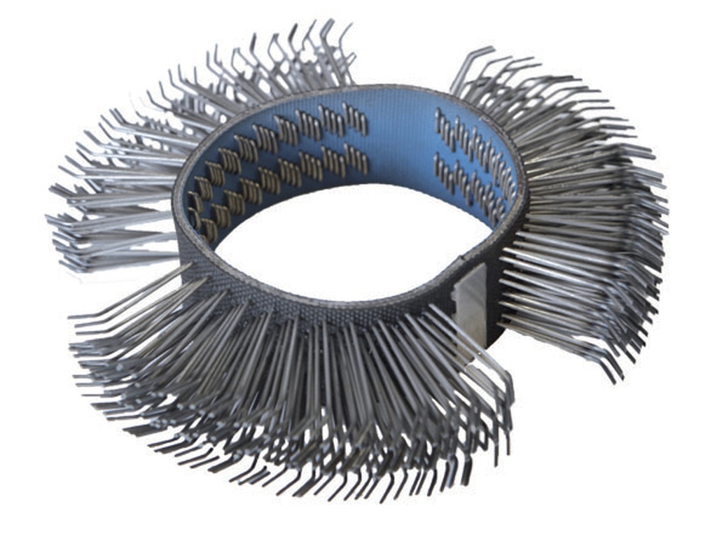 Fine brush 103 x 23 mm – curved fibre 0.50 mm (051850, GYS)