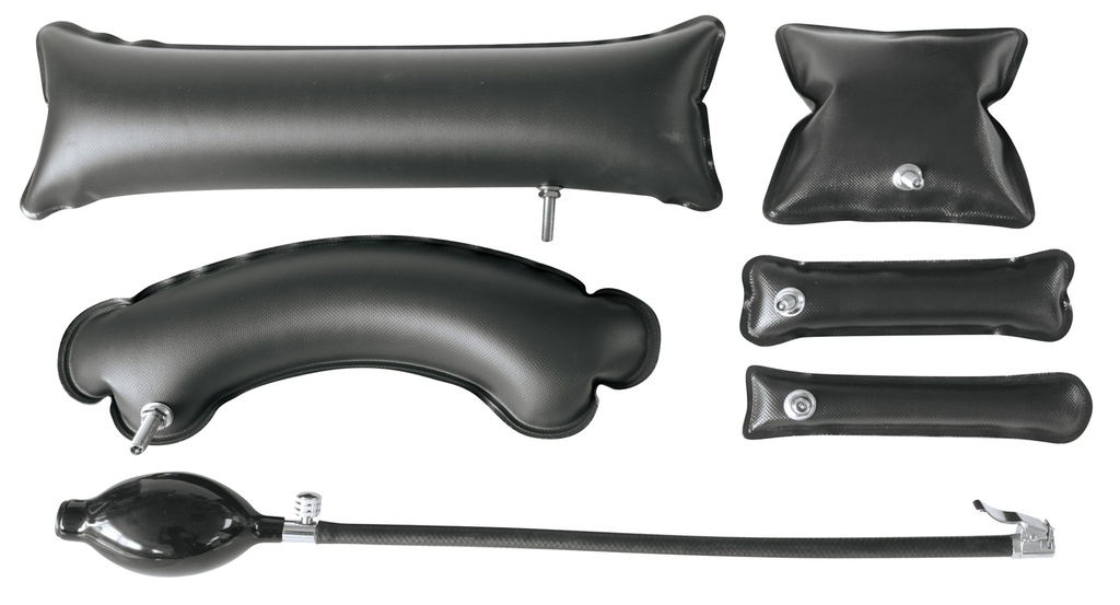 Set of 5 adjustable windscreen lifting cushions (051942, GYS)