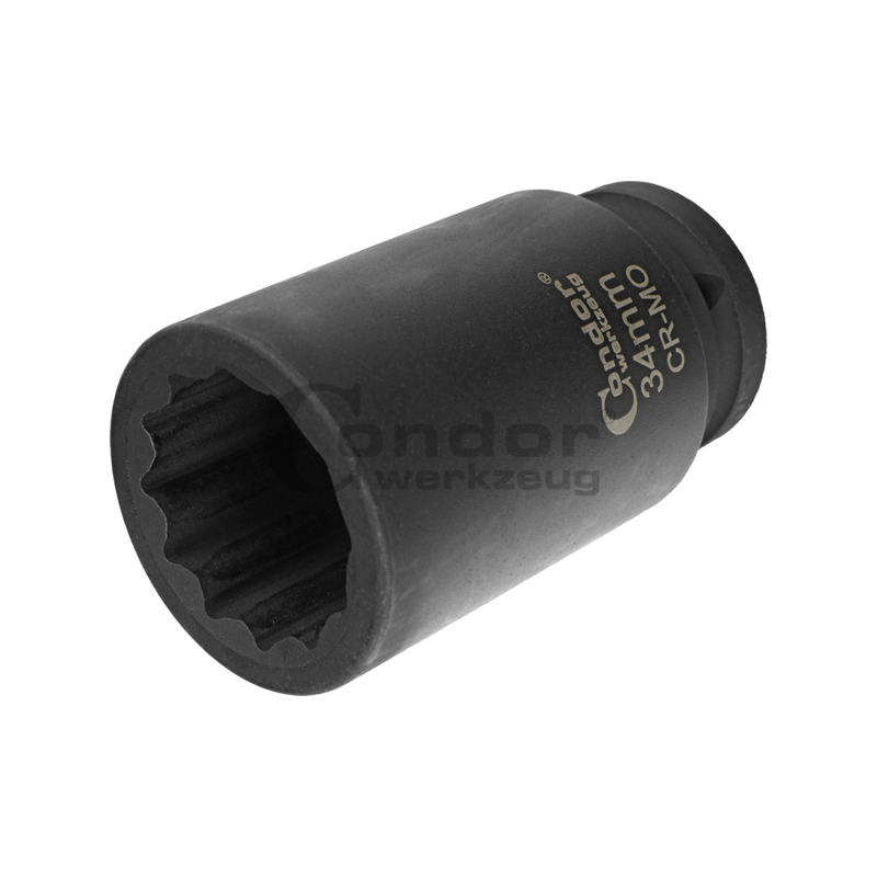 Sonic Impact Socket 3/4" Drive Long 34mm